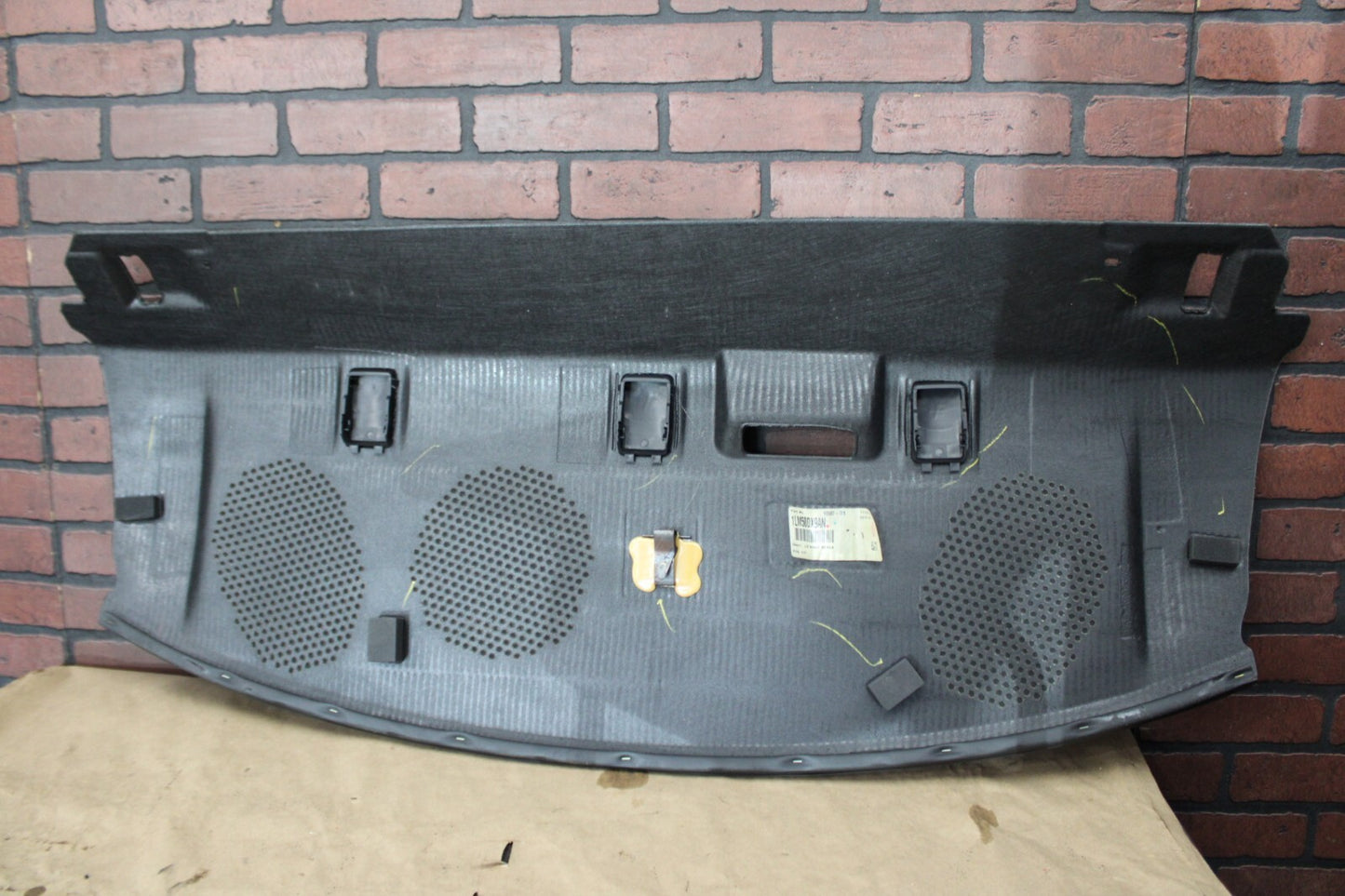 2011-2023 DODGE CHARGER REAR DECK SHELF PACKAGE TRAY COVER PANEL OEM 1LM50DX9AN