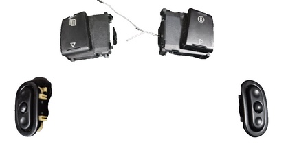 2007-2011 Jeep Dodge Chrysler Steering Wheel Radio Cruise Control Switch Set