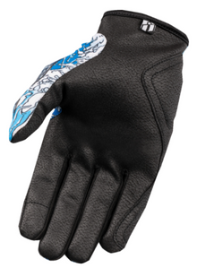 Icon Hooligan Dino Fury Gloves Blue XL