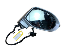 2012-18 AUDI A7 S7 PASSENGER RIGHT DOOR MIRROR ASSEMBLY BLIND SPOT/PWR FOLD GRAY