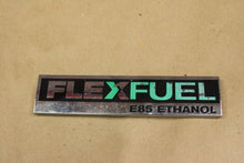 2007-2014 Cadillac Escalade FlexFuel Chrome Emblem Nameplate Set OEM Lettering