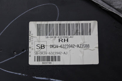 15-21 Mustang GT Black Suede Front Passenger RH Interior Door Trim Panel