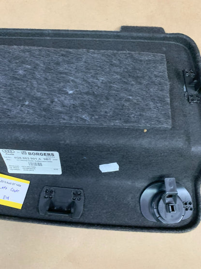 2012-2018 AUDI A6 A7 C7 TRUNK LEFT SIDE QUARTER PANEL FLAP COVER LID PANEL OEM