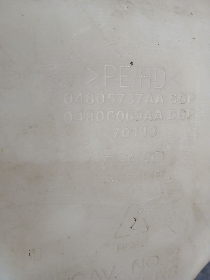 2005-07 Challenger/Charger/300 Windshield Washer Fluid Reservoir Tank 04806009aa
