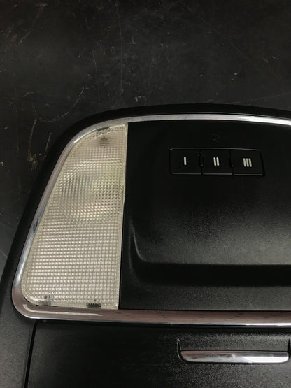2011-2014 Charger 300 SRT Black Roof Overhead Console w/ Lights & Storage