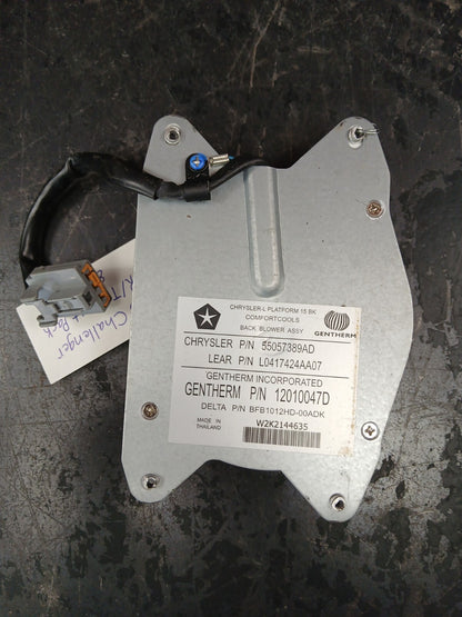 2015-2023 Challenger Charger 300 Seat Back Blower Motor Assembly 55057389ad