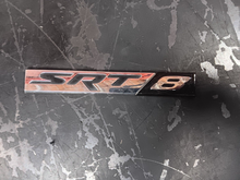2008-2014 Dodge Challenger SRT-8 Silver & Black Emblem Nameplate Decal