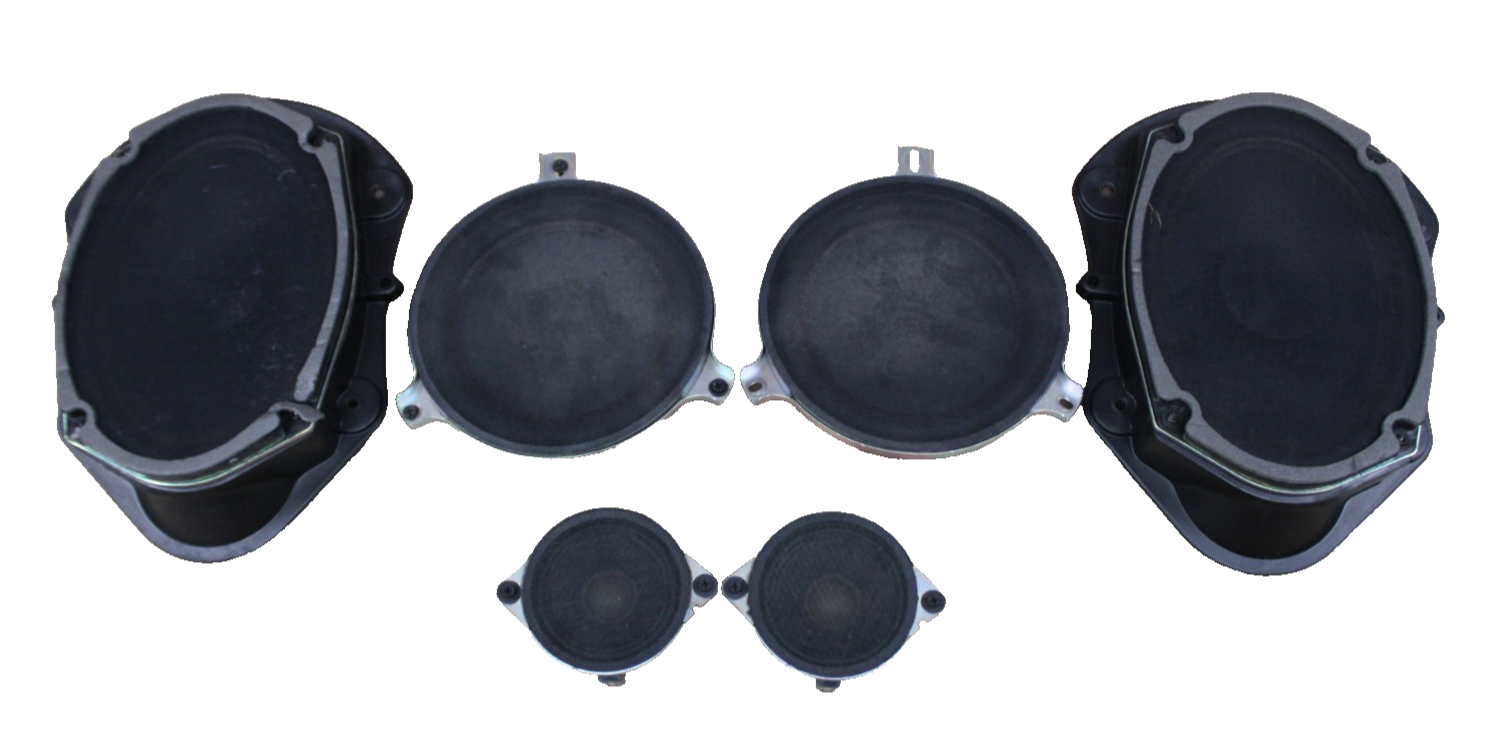 2011 Dodge Challenger SRT8 Sound Audio Speaker Set of 6 05059067AC 05059068AC