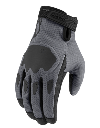 Icon Hooligan CE Gloves Grey Size 2XL