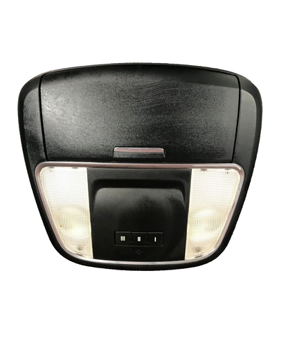 2011-2014 Charger 300 SRT Black Roof Overhead Console w/ Lights & Storage