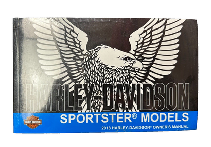 Harley Davidson OEM 2018 Sportster Owner's Manual 94000576