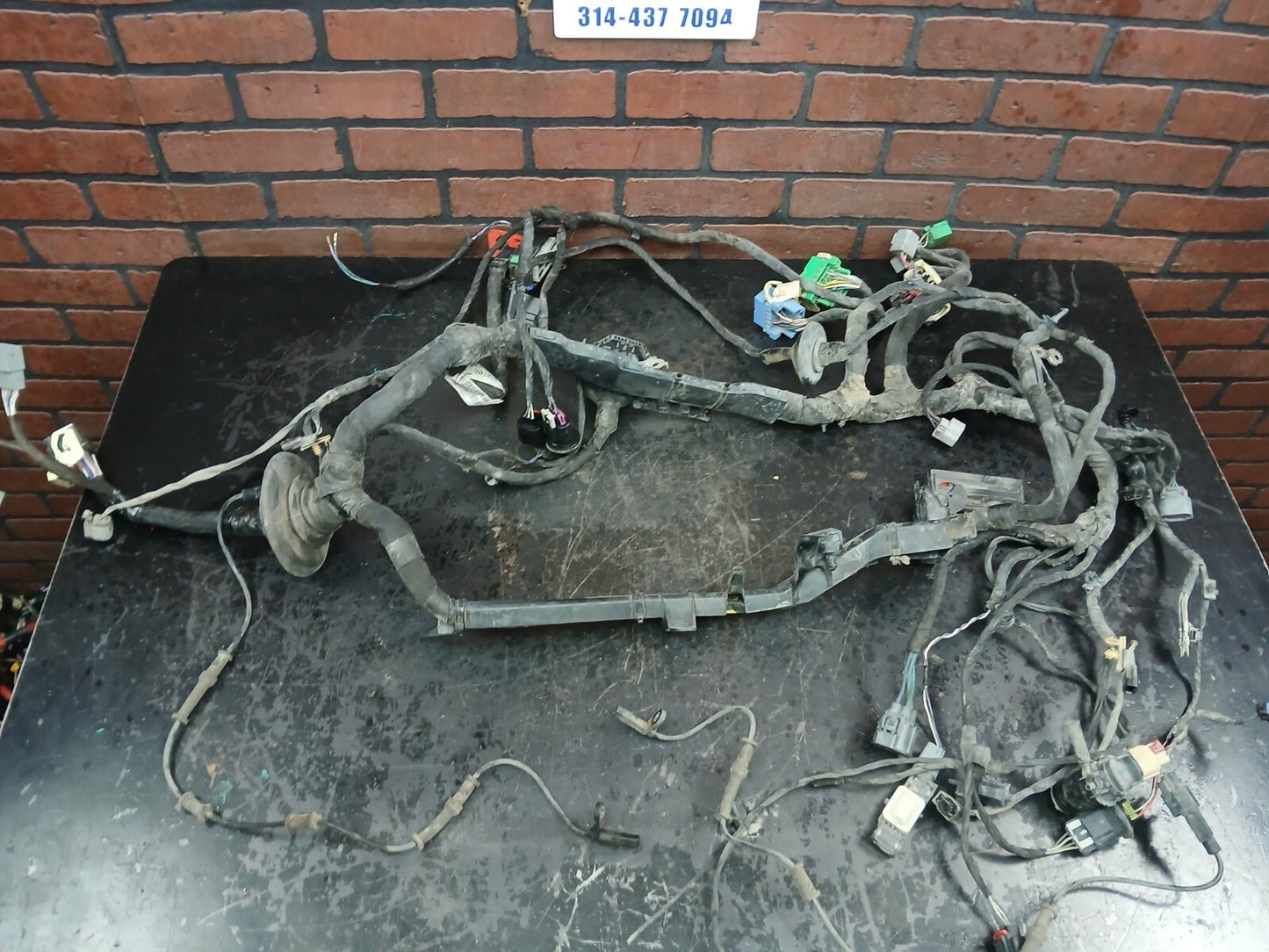 13 Dodge Challenger SRT Headlamp to Dash Wire Wiring Harness 68164174ab Damaged