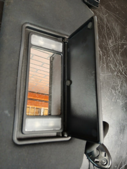 2015-2020 Dodge Charger Driver LH Side Extendable Sun Visor w/ Mirror & Lights