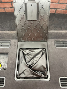 AUDI A8L REAR TRUNK BACK SEAT PARTITION TRIM COVER PANEL SKISACK OEM 2011 - 2014