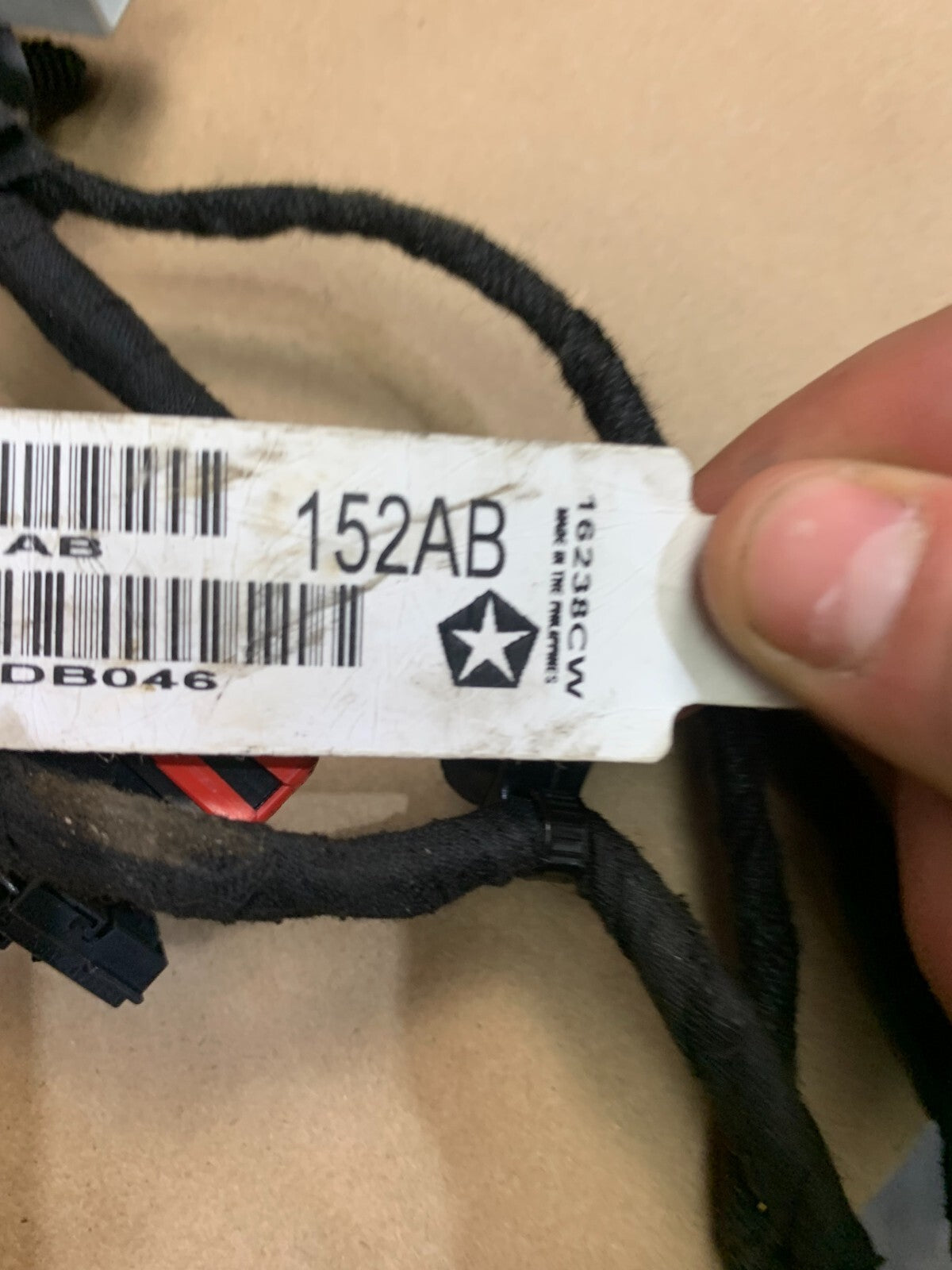 2014 Dodge Charger Instrument Panel Dash Wiring Wire Harness 68197152ab