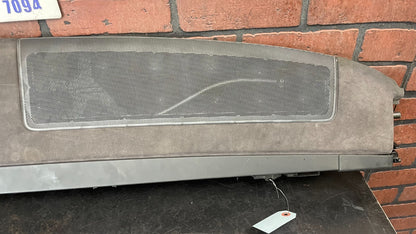 2011-2018 AUDI A8L D4 REAR WINDOW SUNSHADE ROLLER BLIND SCREEN W/ TRIM OEM