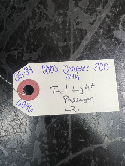 Passenger Tail Light C Model OEM 2005 2006 2007 Chrysler 300