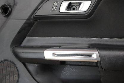 2015-2023 Mustang GT Black Suede Insert Passenger Right Interior Door Trim Panel