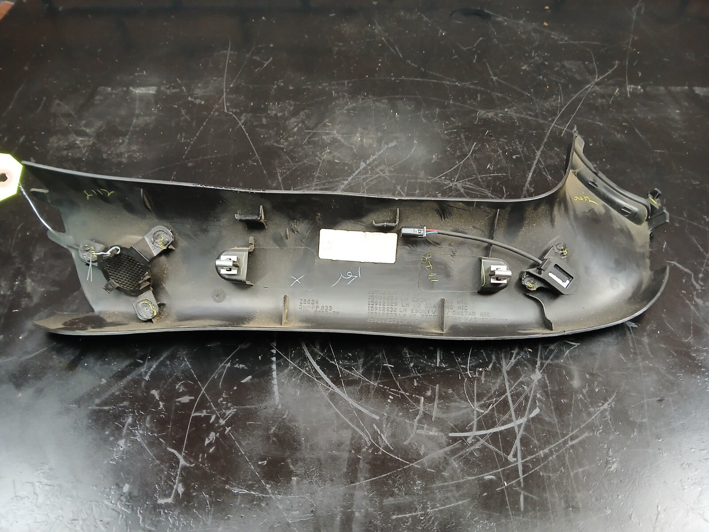 2007 Pontiac Solstice GXP FR Driver LH Side A Pillar Trim Cover