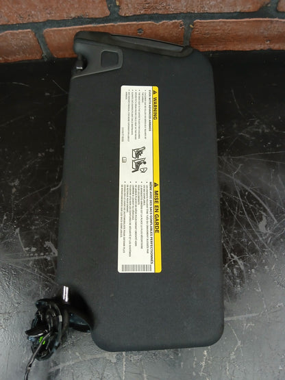 2015-2020 Dodge Charger Driver LH Side Extendable Sun Visor w/ Mirror & Lights