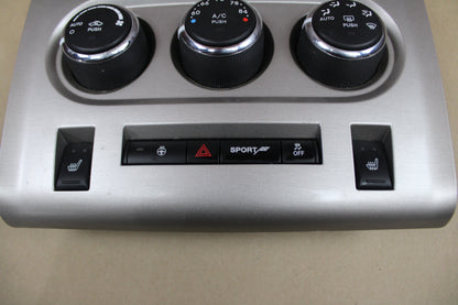 2011-2014 Dodge Challenger SRT8 Climate Controls Radio Bezel Heated Seat