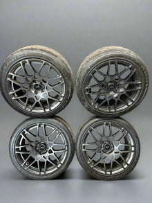 Used OEM Ford Mustang GT500 SVT Staggered Wheel and Tire Set 20x9.5, 19x9.5