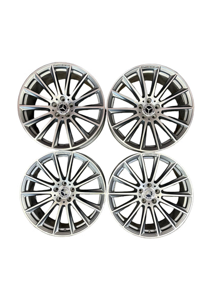 OEM AMG Mercedes Benz S Class S580 Wheel Rim Set 20" Staggered 20x9 20x10