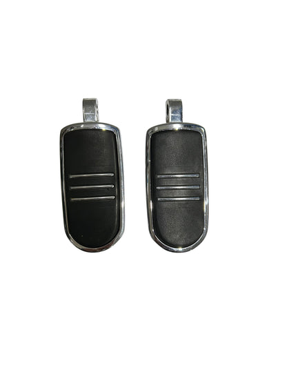 Harley Davidson OEM Streamliner Footpegs Chrome