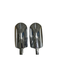 Harley Davidson OEM Streamliner Footpegs Chrome