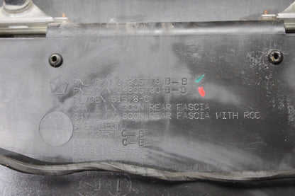 2005-2010 Chrysler 300C SRT8 Black Park Assist Rear Bumper