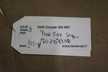 2011-2023 CHALLENGER/CHARGER/300 YAW RATE DYNAMICS SENSOR MODULE 56029549AD