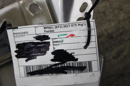 2013-2017 Cadillac XTS Passenger Right Silver Fender Used Panel OEM