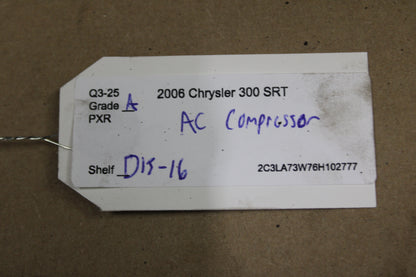 05-10 Chrysler 300C Dodge Charger Challenger SRT8 R/T A/C Compressor OEM Mopar