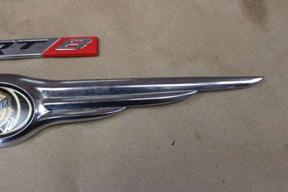 Chrysler 300 SRT8 Emblem Chrome Badge SRT-8 Nameplate Set OEM