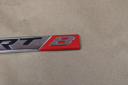 Chrysler 300 SRT8 Emblem Chrome Badge SRT-8 Nameplate Set OEM