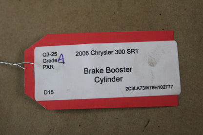 2005-2006 Chrysler 300 SRT Brake Booster Vacuum Master Cylinder 05290836AA