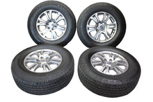 2015-2020 Ford F-150 18x7.5 6 Lug 6 Split Spoke Silver Wheel Rim Set Tires