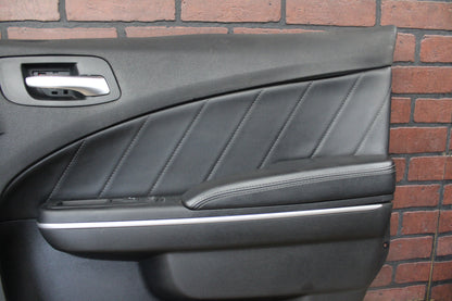 2015-2023 Dodge Charger Scat Pack Leather Door Card Panel Trim Beats Assembly