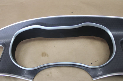 2015-2023 Dodge Charger SRT 392 Scat Pack VP4 Hexagon Radio Gauge Cluster Bezel