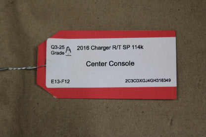 2015-2020 Dodge Charger Front Floor Center Console Assembly Black OEM
