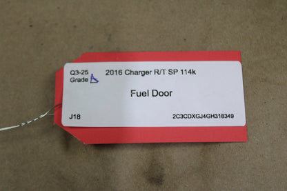 2011-2023 Dodge Charger Gas Fuel Tank Door Cap Cover Lid Black OEM