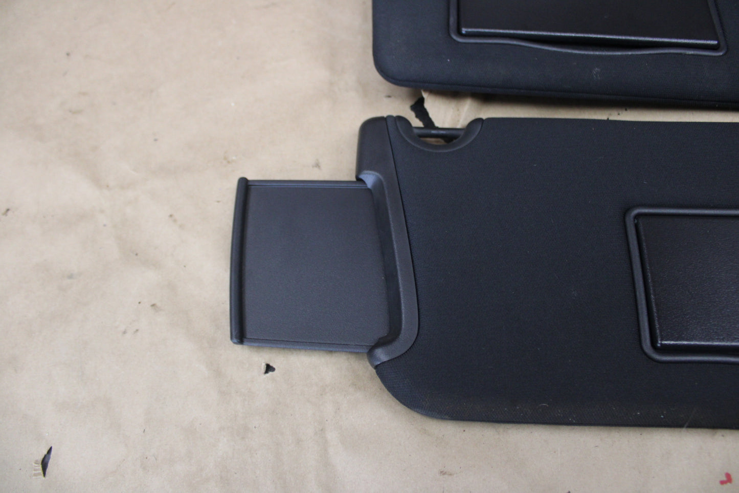 2014-2022 Dodge Charger Left & Right Black Sun Visor Set Pair OEM