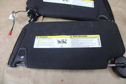 2014-2022 Dodge Charger Left & Right Black Sun Visor Set Pair OEM