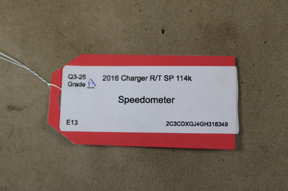 2016 Dodge Charger R/T Scat Pack 180mph Speedometer Instrument Cluster 114k