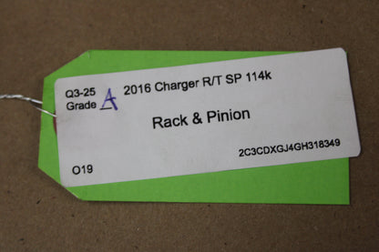 16-23 DODGE CHARGER R/T SCAT PACK 6.4L POWER STEERING MOTOR RACK PINION