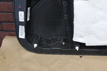 20-23 CHARGER FRONT DRIVER INTERIOR DOOR PANEL OEM LEATHER 6YD951X9AB