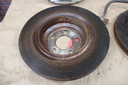 06-23 CHALLENGER CHARGER SRT8 REAR BREMBO BRAKE CALIPER ROTOR SET