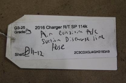 14-23 CHALLENGER CHARGER 300 A/C SUCTION HOSE LINE OEM 68158875AD