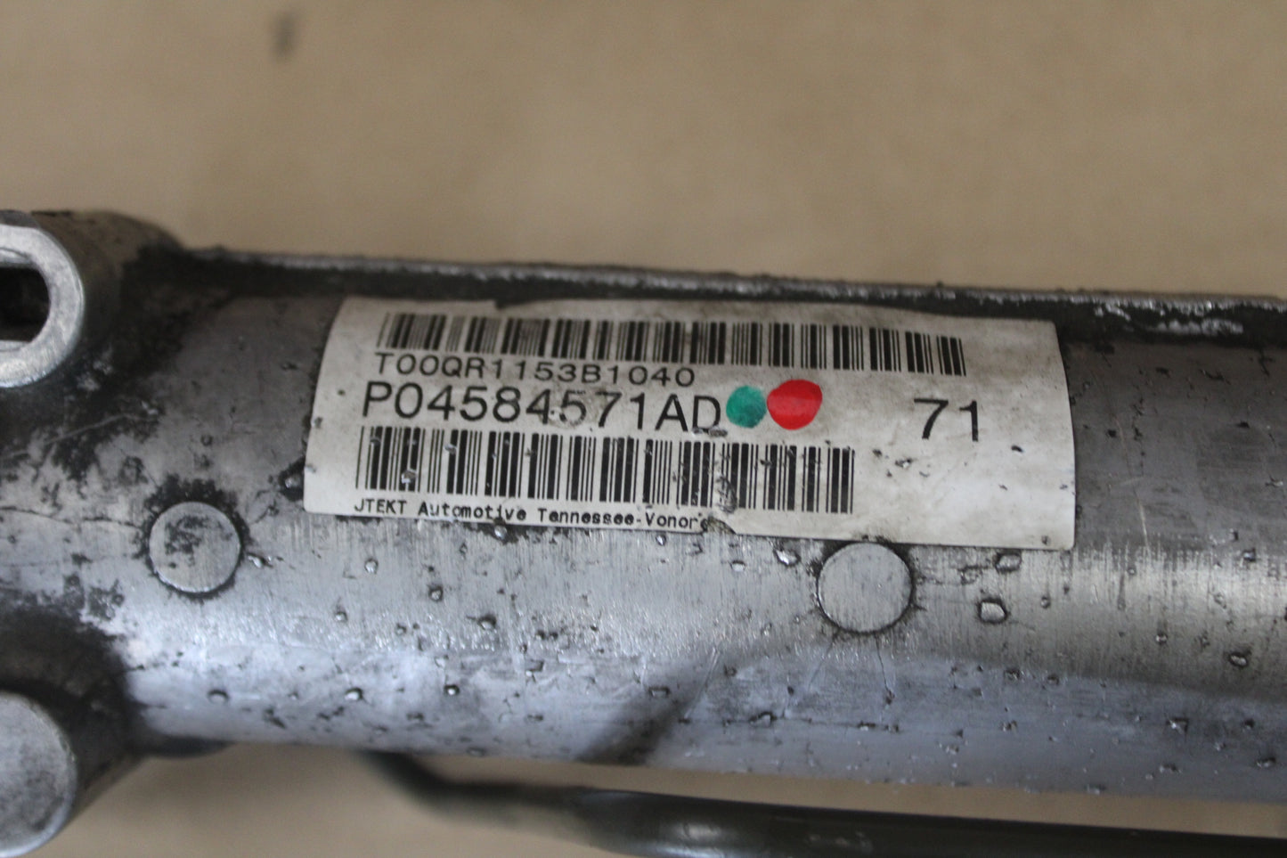 15-18 DODGE CHARGER HELLCAT 6.2L OEM STEERING RACK & PINION 04584571AD