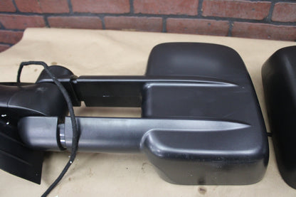 07-13 Chevrolet Silverado GMC Sierra RH LH Towing Heated Signal Mirror Set